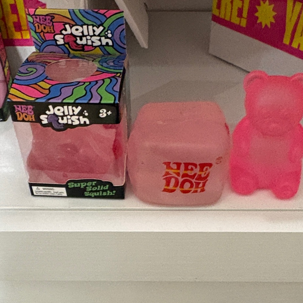 Pink Super Solid Squish Sensory Toy - Fun Tactile Play